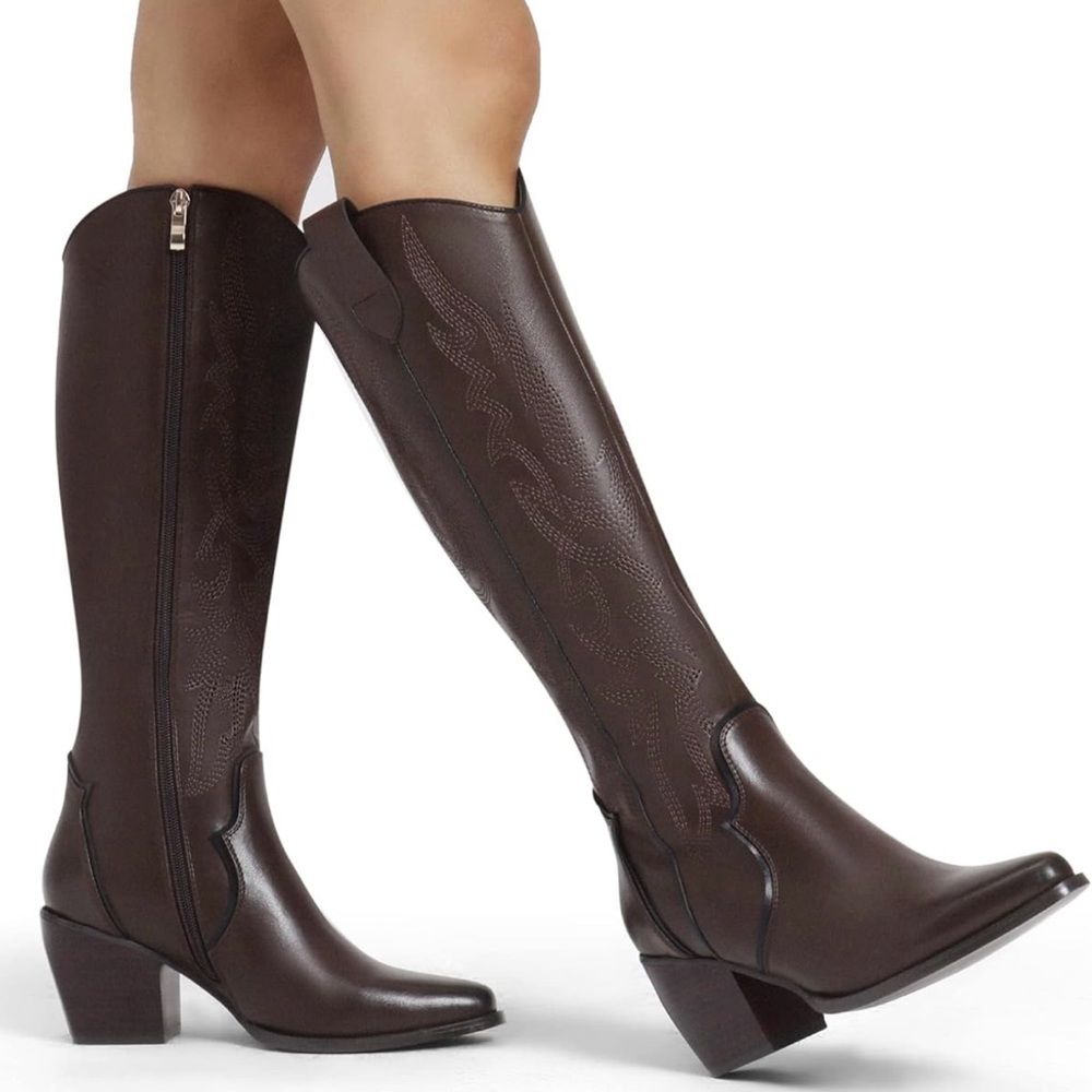 Chocolate Brown Women’s Cowboy Boots
